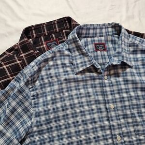 UNTUCKit Long Sleeve Button-down Shirts (Lot of 2) Men's Large "Relaxed Fit"